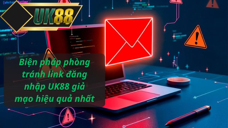 Biện pháp phòng tránh link đăng nhập UK88 giả mạo hiệu quả nhất