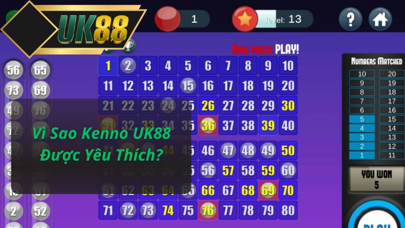 Vì Sao Kenno UK88 Được Yêu Thích?