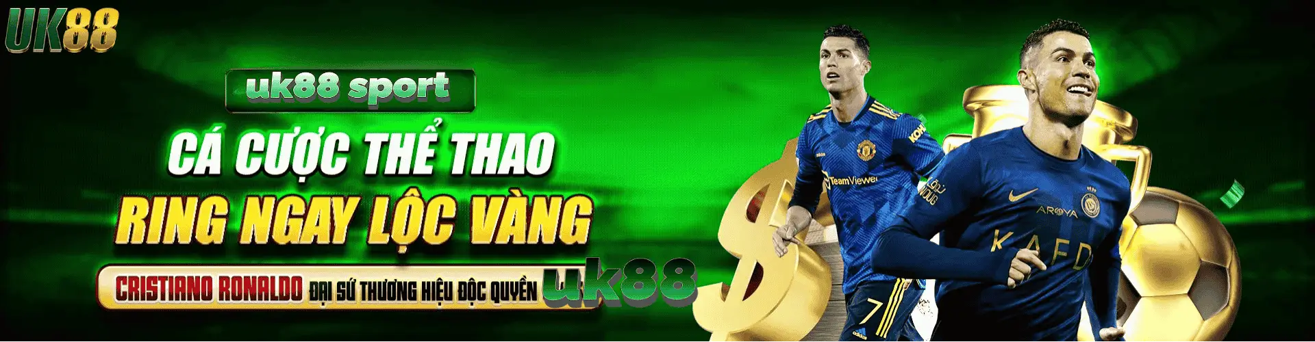 Banner nhà cái thể thao uk88